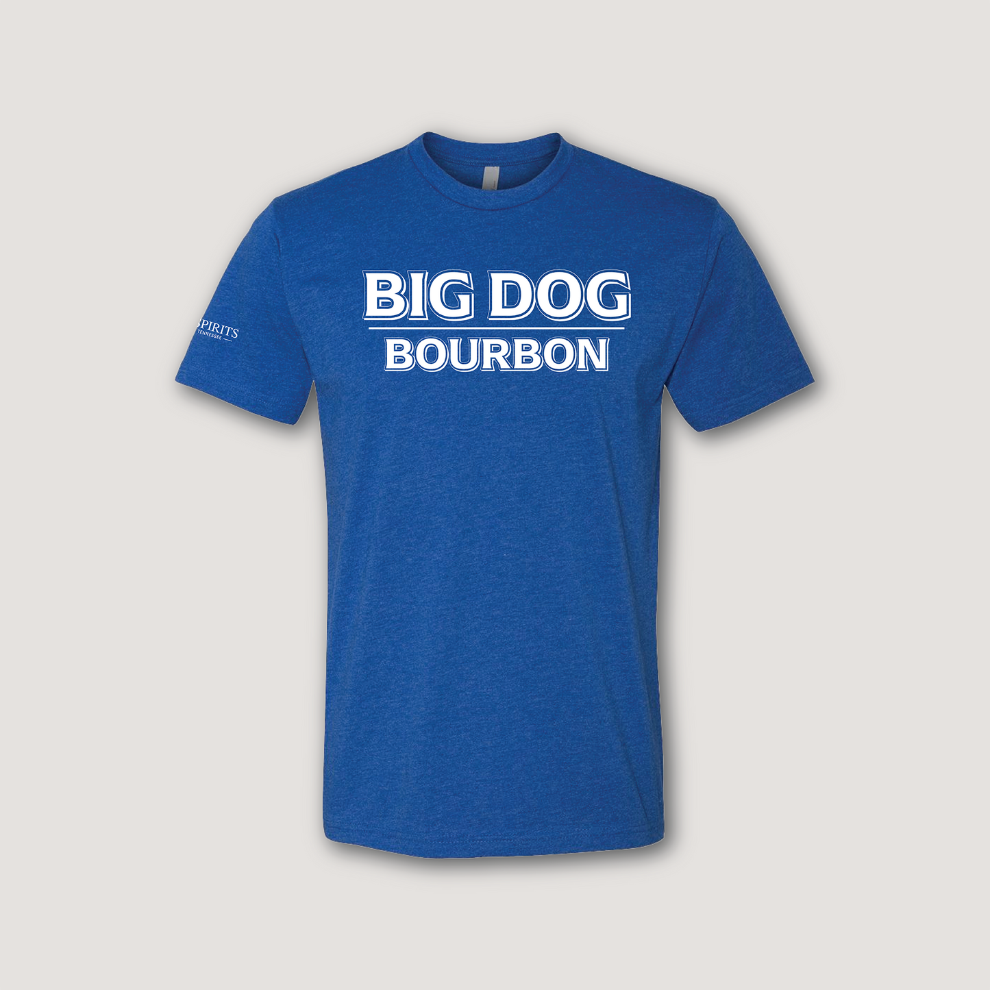 Big Dog Bourbon Tee – Let the Big Dog Hunt Edition (Blue)