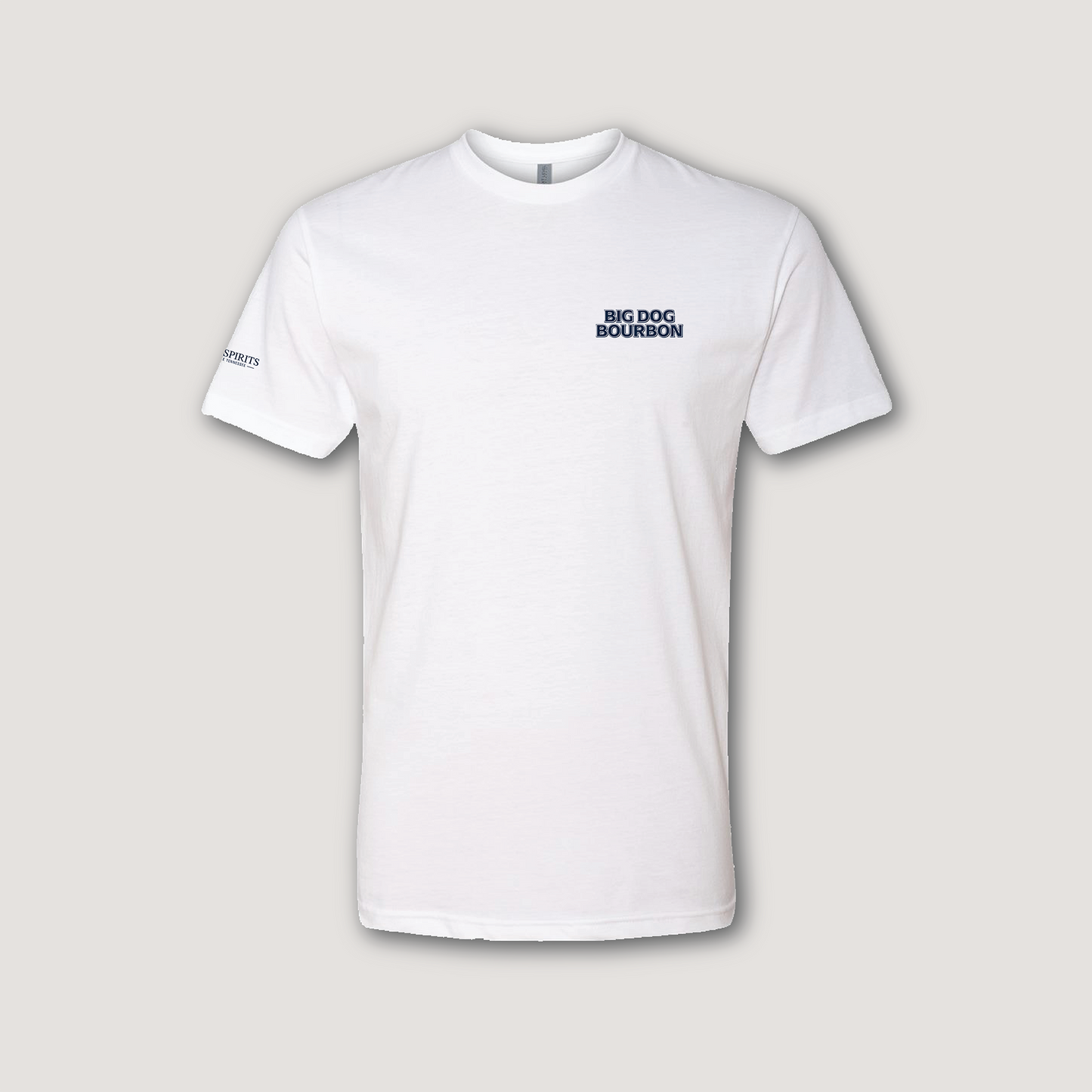 Big Dog Bourbon Tee – Unleash the Flavor Edition (White)