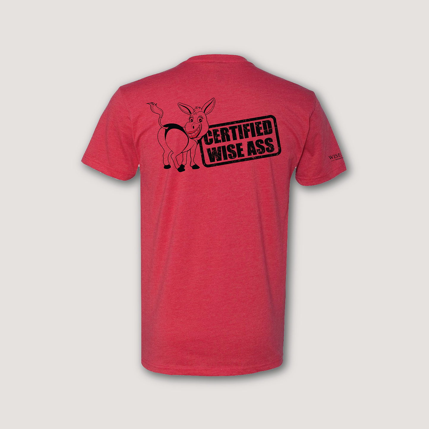 Certified Wise Ass Tee – Red